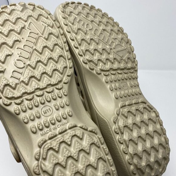 Nothinz Men's Vented Eva Clogs With Swivel Strap. Beige. Size 12 - Picture 6 of 7